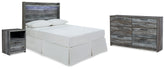 J&M Furniture - Ashley Furniture - Baystorm Full Panel Headboard, Dresser and Nightstand - Full Panel Headboard, Dresser and Nightstand - B221B59